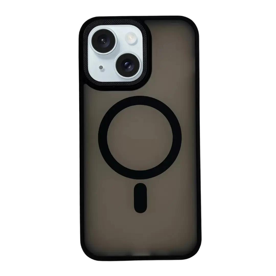 iPhone 15 Plus/iPhone 14 Plus MagSafe Cam Smoke Twotone Eco Black